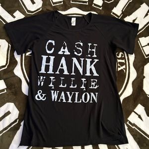 Cash, Hank, Willie, Waylon Shirt♥️♥️